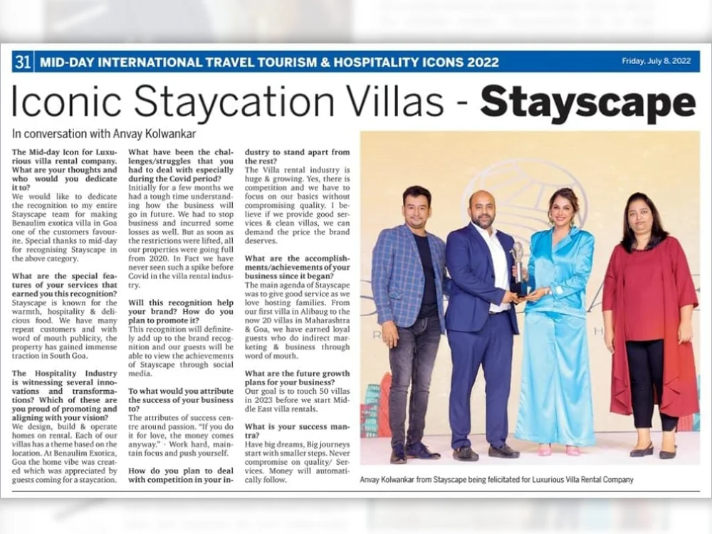 Iconic Staycation Villas Stayscape